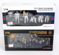 Lot 2645 - TSM Models, 1/18th scale Pit Crew Boxed Sets,...