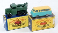Lot 2436 - 2 boxed Matchbox 1-75 Series diecasts, to...