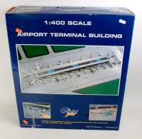 Lot 2695 - A Gemini Jets 1/400 scale model of an airport...