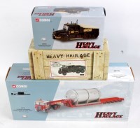 Lot 2598 - Corgi Heavy Haulage 1/50th scale boxed Road...