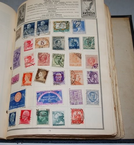 Lot 531 - The Ajax stamp album and The Commonwealth...