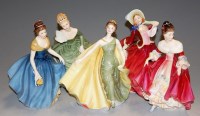Lot 3 - Five Royal Doulton ceramic figures to include...
