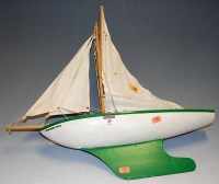 Lot 45 - A Star Yacht model sailing boat named Northern...