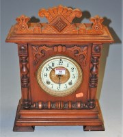 Lot 50 - An early 20th century Continental walnut...