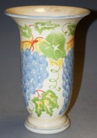 Lot 196 - A 1950s Poole pottery floral decorated hand...