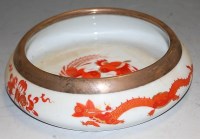 Lot 201 - A 20th century Meissen glazed ceramic shallow...
