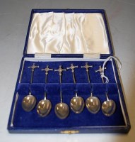 Lot 223 - A set of six early 20th century silver...