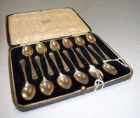 Lot 248 - A cased set of twelve early 20th century...