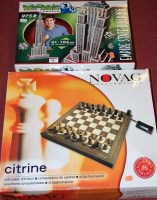 Lot 88 - A boxed Novag chess computer; together with an...