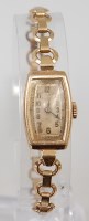 Lot 2300 - A ladies Art Deco Rolex tank watch, having...