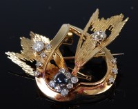 Lot 2184 - A modern 18ct gold, sapphire and diamond set...