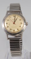 Lot 2206 - A Garrard P. Buhre stainless steel gents...
