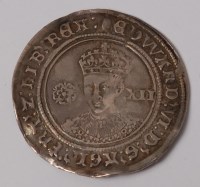 Lot 6 - England, Edward VI third period shilling,...