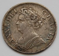 Lot 21 - Great Britain, 1711 shilling, Queen Anne...