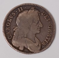 Lot 23 - England, 1679 half crown, Charles II laureate...