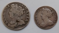 Lot 27 - Great Britain, 1711 shilling, Queen Anne...