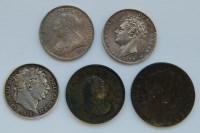 Lot 30 - Great Britain, mixed lot, to include; 1694...