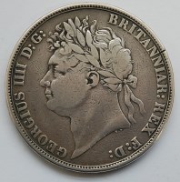 Lot 33 - Great Britain, 1822 crown, George IV laureate...