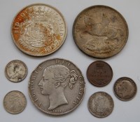 Lot 39 - Mixed lot of British and foreign coins, to...