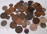 Lot 99 - Mixed lot of British and world silver and...
