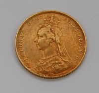 Lot 114 - Great Britain, 1892 gold full sovereign,...