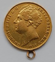 Lot 127 - Great Britain, 1823 gold two pound, George IV...