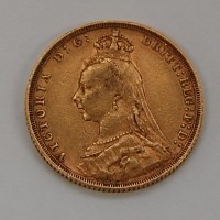 Lot 150 - Great Britain, 1892 gold full sovereign,...