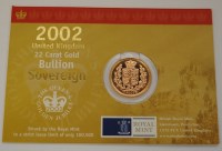 Lot 152 - Great Britain, 2002 bullion sovereign, Queen...