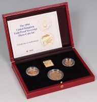 Lot 162 - Great Britain, cased Royal Mint 1994 gold...