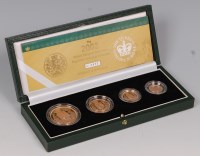 Lot 165 - Great Britain, cased Royal Mint 2002 gold...