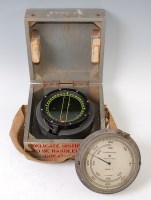 Lot 444 - A WW II R.A.F. Type P8 flying compass, serial...