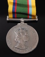 Lot 507 - An E.R. II (Del Gratia) Cadet Forces medal,...