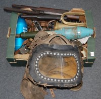 Lot 560 - A collection of miscellaneous military items...