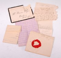 Lot 343 - A collection of Boer war period letters...