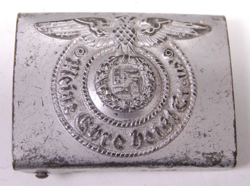 Lot 425 - A German Waffen SS buckle stamped RZM 155/43...