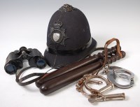 Lot 452 - A Suffolk Constabulary blue cloth covered...