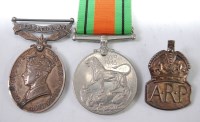 Lot 475 - A Geo. VI. Territorial Efficient Service medal,...