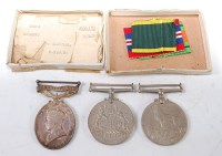 Lot 477 - A Geo. VI. Territorial Efficient Service medal,...