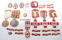 Lot 511 - A Red Cross Long and Efficient Service medal,...