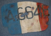 Lot 543 - A large patch of canvas, thought to have been...