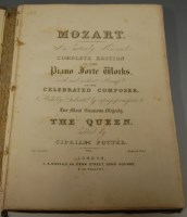Lot 63 - A single volume of Mozart, 'An Entirely New...