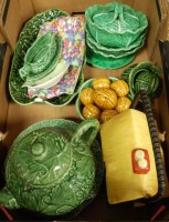 Lot 79 - A box of miscellaneous china to include...