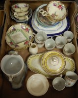Lot 83 - *A box of 19th century and later china to...