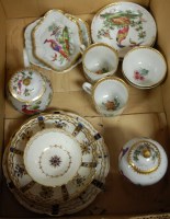 Lot 92 - A 19th century English porcelain tea bowl of...