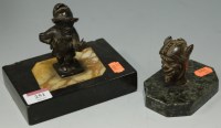 Lot 251 - *A late 19th century Continental bronze on...