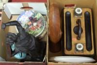 Lot 107 - Two boxes of miscellaneous items to include...