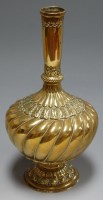 Lot 6 - An early 20th century brass vase having a...