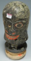 Lot 172 - *A Victorian and later painted milliner's mould