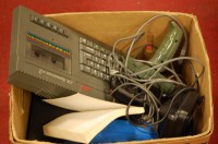 Lot 188 - A Sinclair ZX Spectrum Plus II together with...