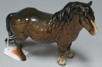 Lot 212 - A Beswick model of a Shetland Pony, gloss finish